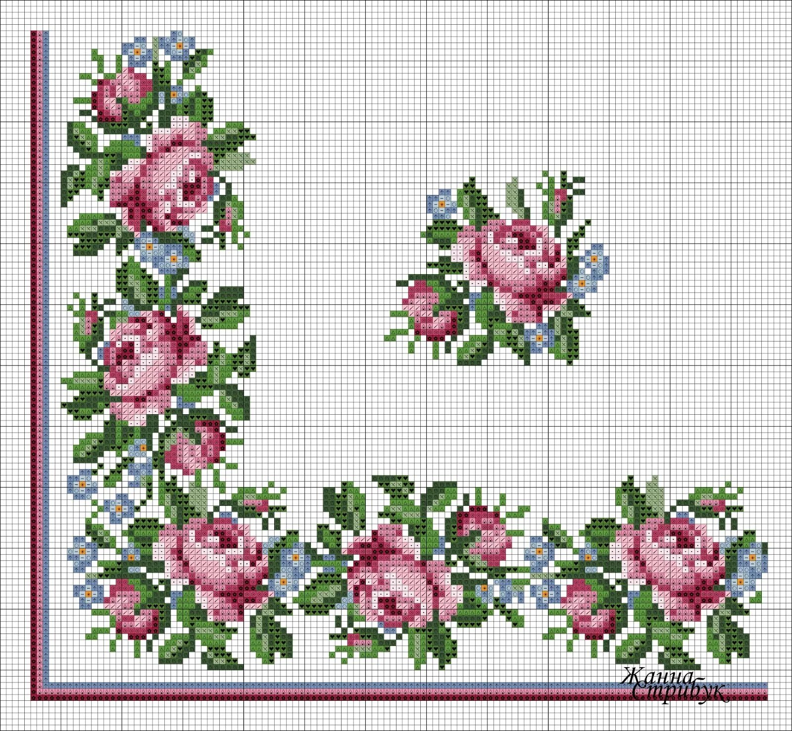 Ренато паролин схемы сердце. Вышивка крестом. Орнамент для вышивки. Схемы вышивка крестом цветы cross stich. Вишневый венок вероник ажинер.