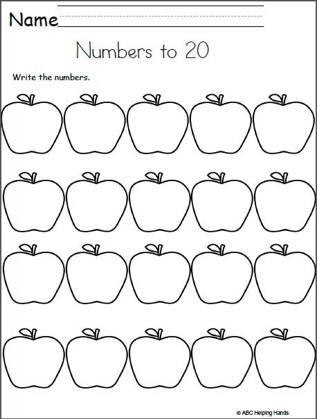 Write the number names