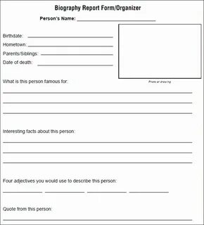 Biography example