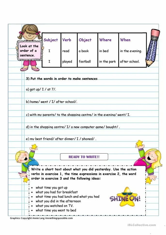 Write sentences about what you did yesterday. Time expressions exercises. what did you do yesterday worksheets. past simple what did you do yesterday worksheets. what you do yesterday afternoon ?.