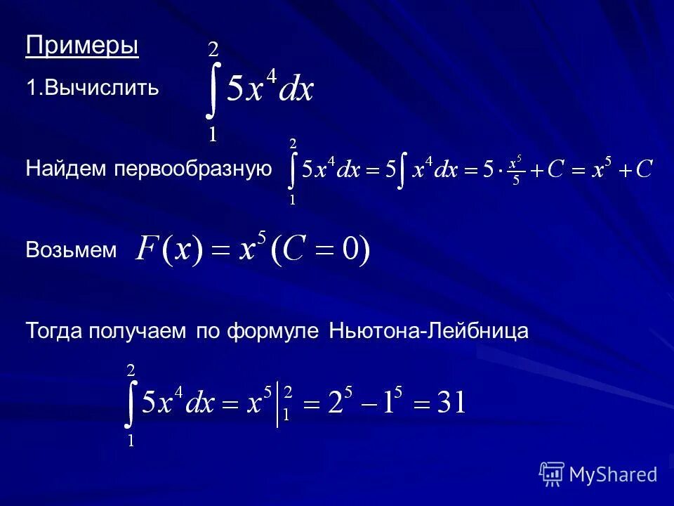 Вычислить 6 по формуле. Формула Лейбница пределы. 2. Определённый интеграл. Формула Ньютона-Лейбница. Определенные интегралы с логарифмами. Формула вычисления определенного интеграла.