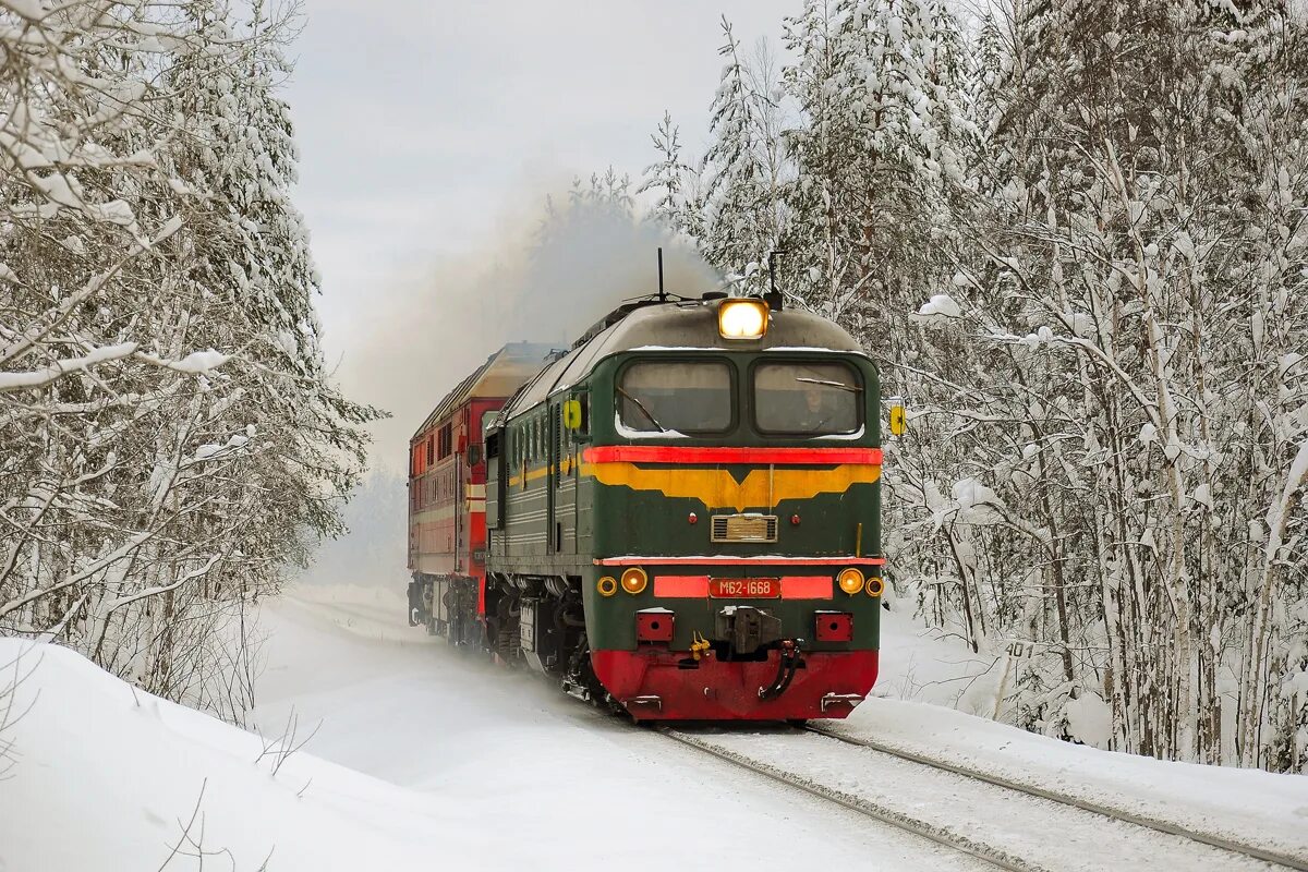 Поезд хвойная. Тепловоз м62 Модимио. М62 тепловоз. Тепловоз м62 1003. Тепловоз 2м62 РЖД.