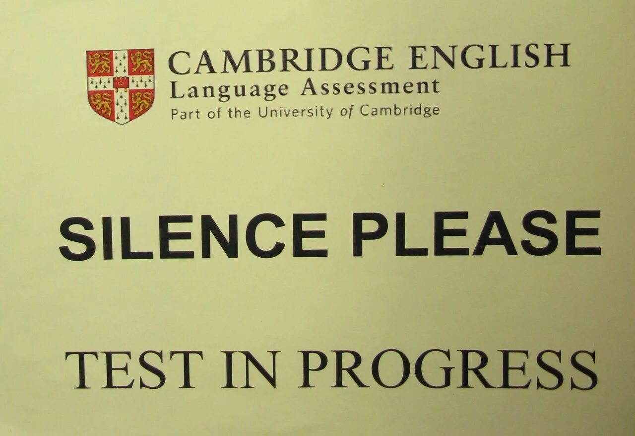 Cambridge english level