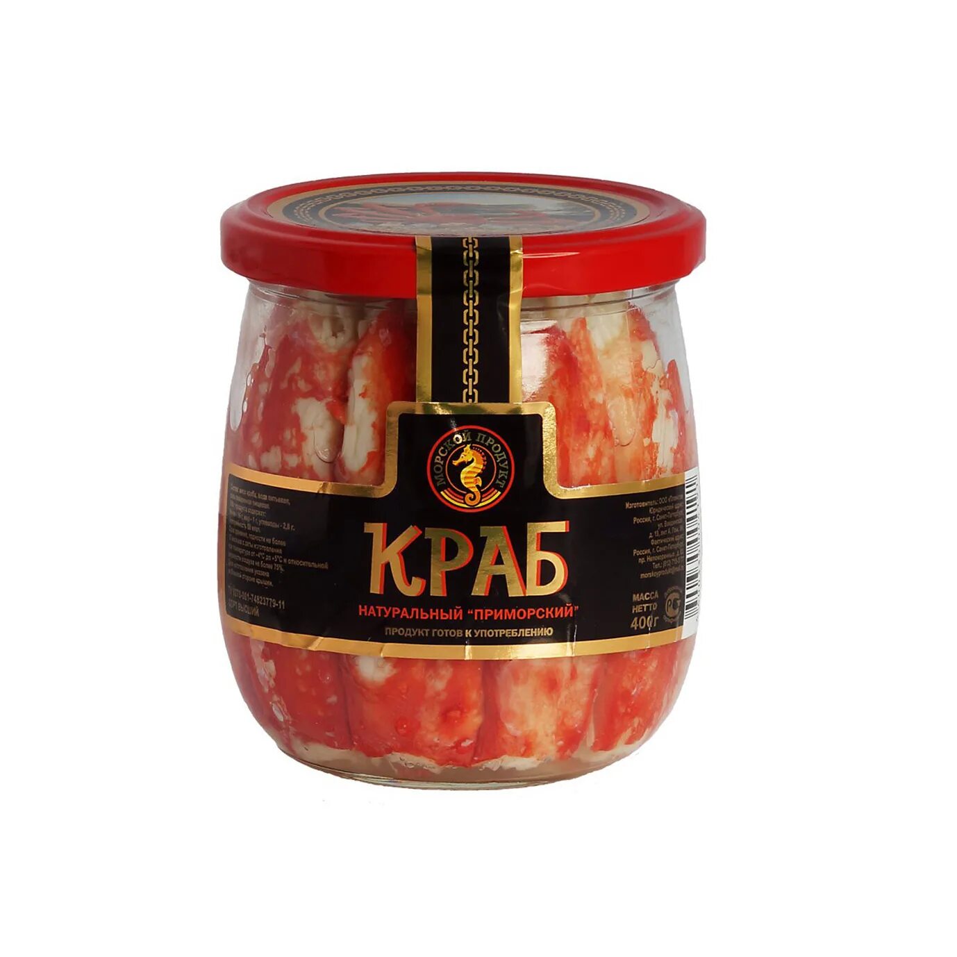 Крабы консервированные
