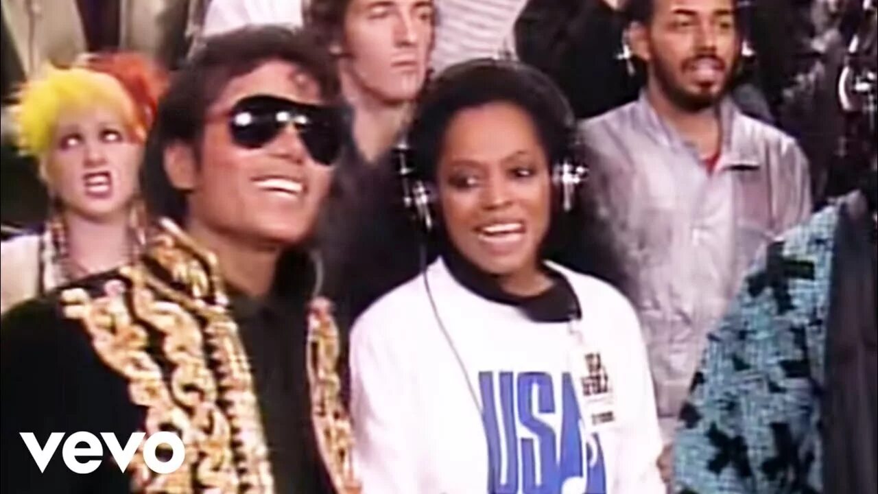 We are the world usa for africa. Michael jackson 1985 we are the world. Song we are the world. Песня we are the world. We are the world исполнители.