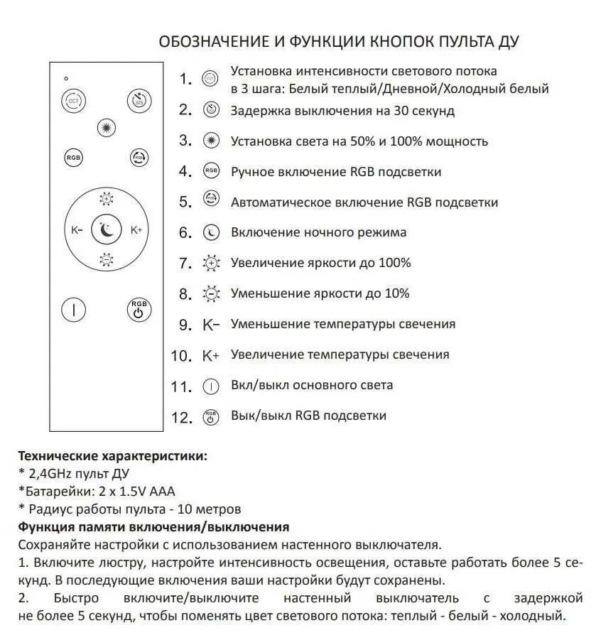 Настрой пульт от люстры. Синхронизация пульта с люстрой светодиодной. Обозначение кнопок на пульте светодиодной люстры. Инструкция управления пультом от диодной люстры. Настройка пультов RGB.