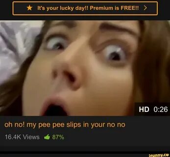 HD 0:26 oh no! my pee pee slips in your no no.