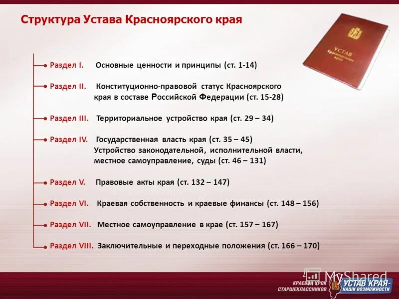 нормативные документы красноярского края