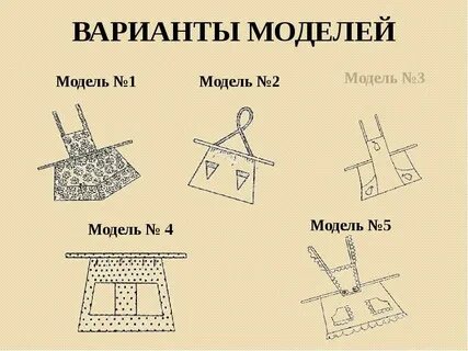 Варианты моделей