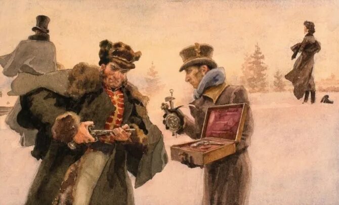 Слуга и секундант онегина. Секунданты онегина и ленского. Репин "дуэль онегина и ленского" (1899 г. Репин "дуэль онегина и ленского" (1899 г. Слуга и секундант онегина.