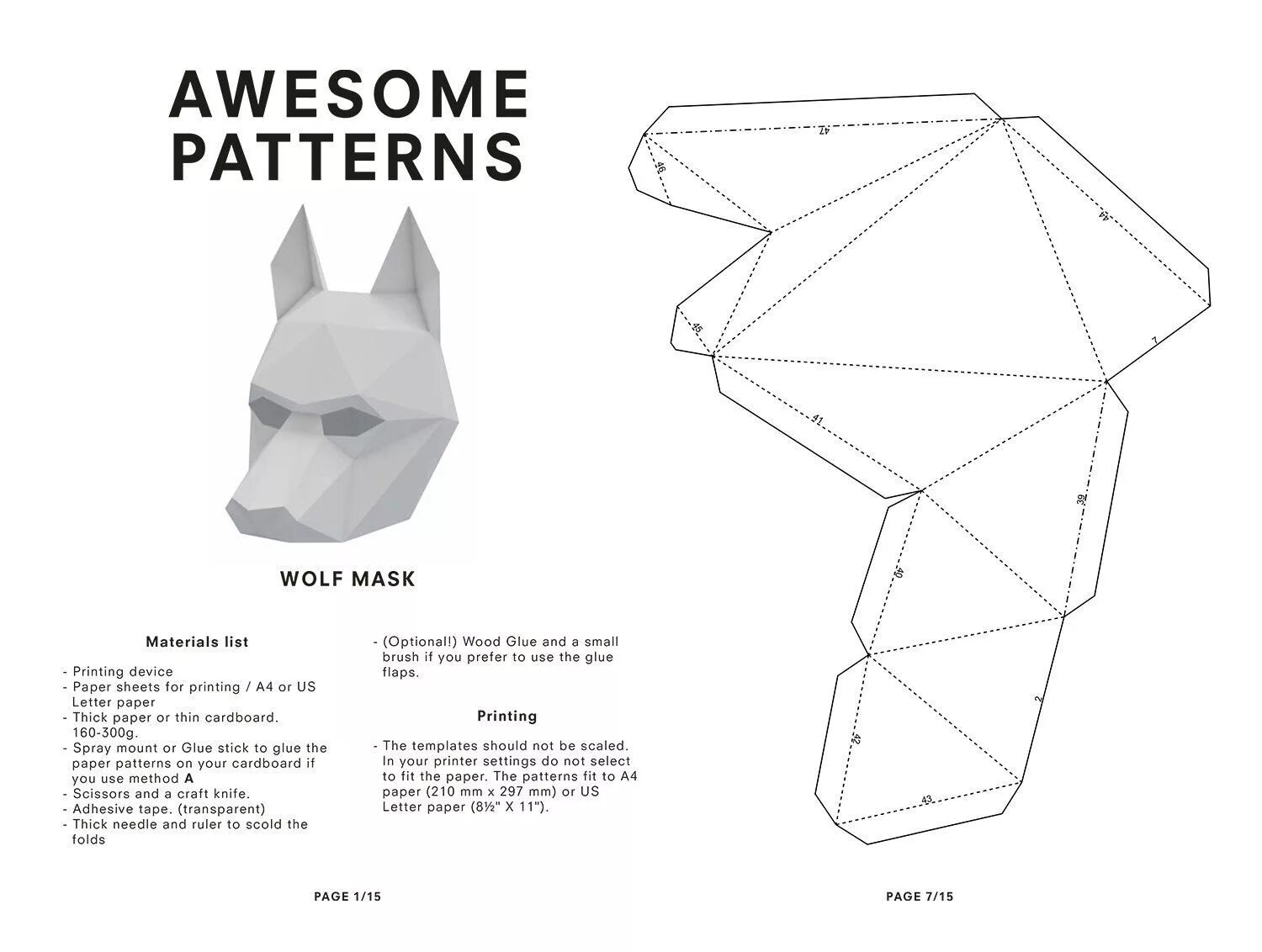 Как сделать маску из бумаги схема. Паперкрафт wolf mask схема. паперкрасхема маски волка. маска добермана паперкрафт схема. схема головы собаки папкрафт.