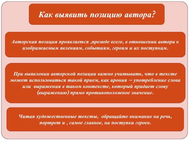 Как проявляется авторское отношение к героям. Отношение к авторской позиции. отношение автора к тексту. как выявить авторскую позицию. авторская позиция в отношении всего.