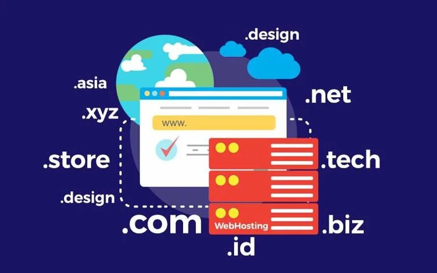 Domain provider. Domain provider