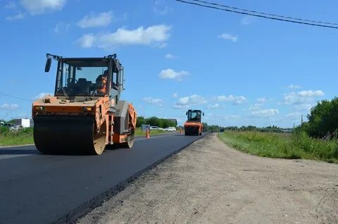 Строительство дорог населенных пунктах
