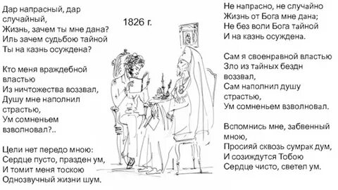 Напрасно анализ