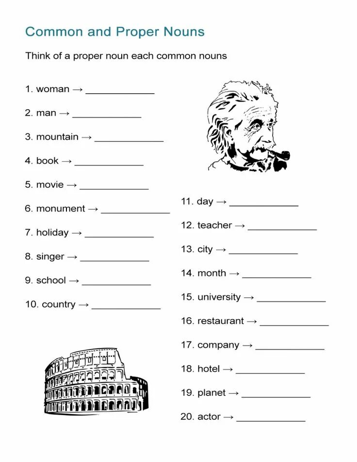 Divide these nouns into proper. Proper and common nouns. common proper noun worksheet. common and proper nouns exercises. proper nouns worksheets.