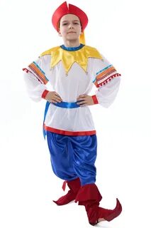 Скоморох костюм для мальчика