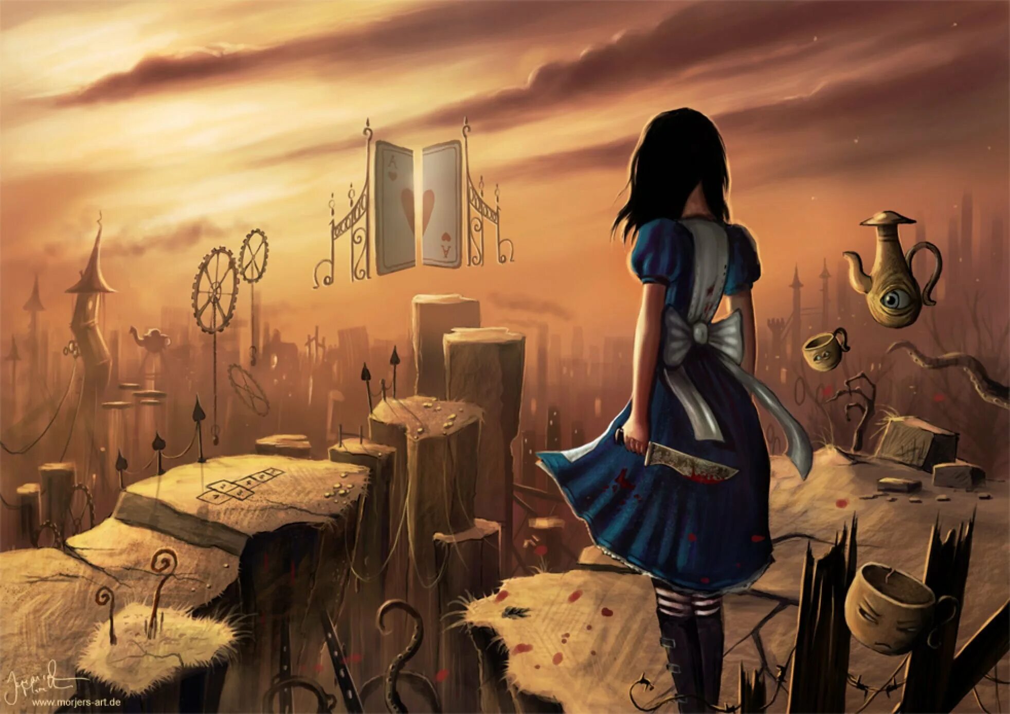 Alice madness returns r34. Алиса арт. Alice Madness Returns Queensland. Красивые арты.