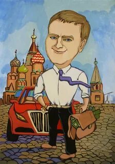 Шарж москва