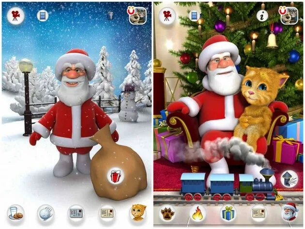 Santa meets ginger. Игра говорящий санта и рыжик. Санта и джинджер. Игра говорящий санта и рыжик. Santa meets ginger.