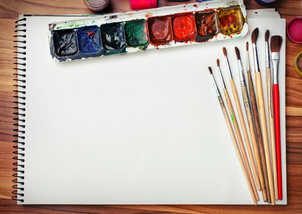 Альбом для рисования а4 32 листа brauberg эко, краски, скоба/105063. Кисти для гуаши. Обложка для альбома для рисования. Альбом для рисования фон. Альбом для рисования с кисточками.