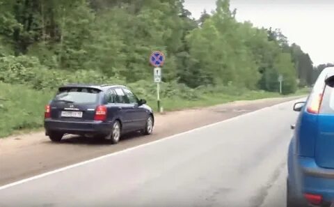 Какой штраф за езду по встречной полосе