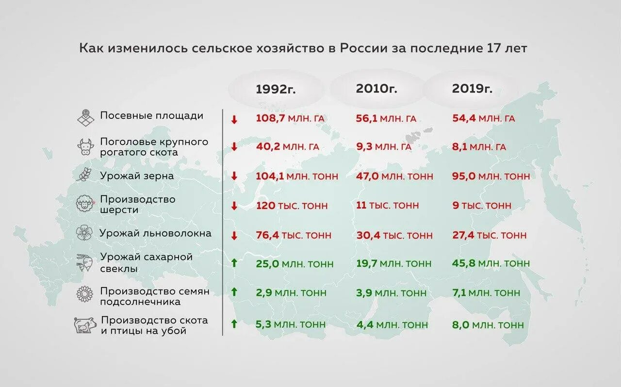 Как изменялось место россии. Количество сельскохозяйственных предприятий в России статистика. Показатели сельского хозяйства. Сельское хозяйство России статистика 2020. Основные показатели в сельском хозяйстве.