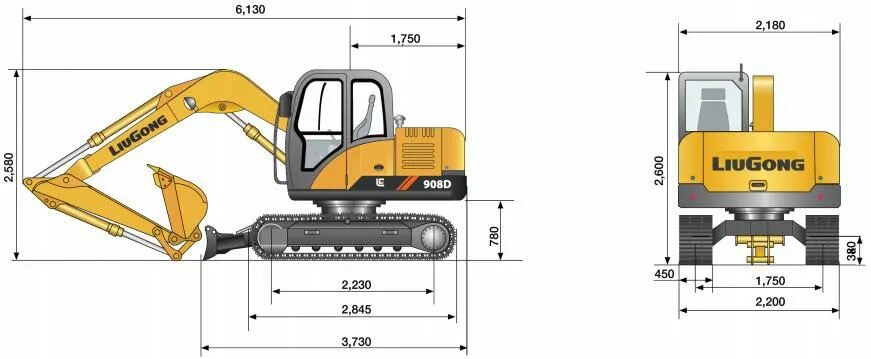 Инструкции liugong. Liugong 908. Экскаватор Liugong 908. Люгонг 835 габариты. Liugong clg922e габариты