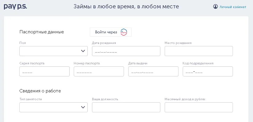Выписка паспортных данных. Выписка паспортных данных