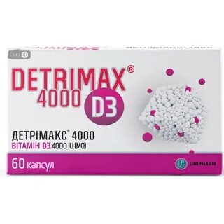 Сколько витамина д в детримаксе