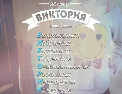 Какое у вики имя