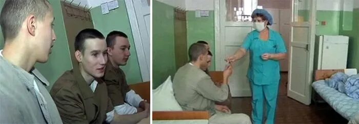 Собственно говоря ему следовало лежать в госпитале. Раненые в военном госпитале.