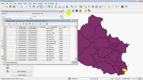 Qgis атрибуты