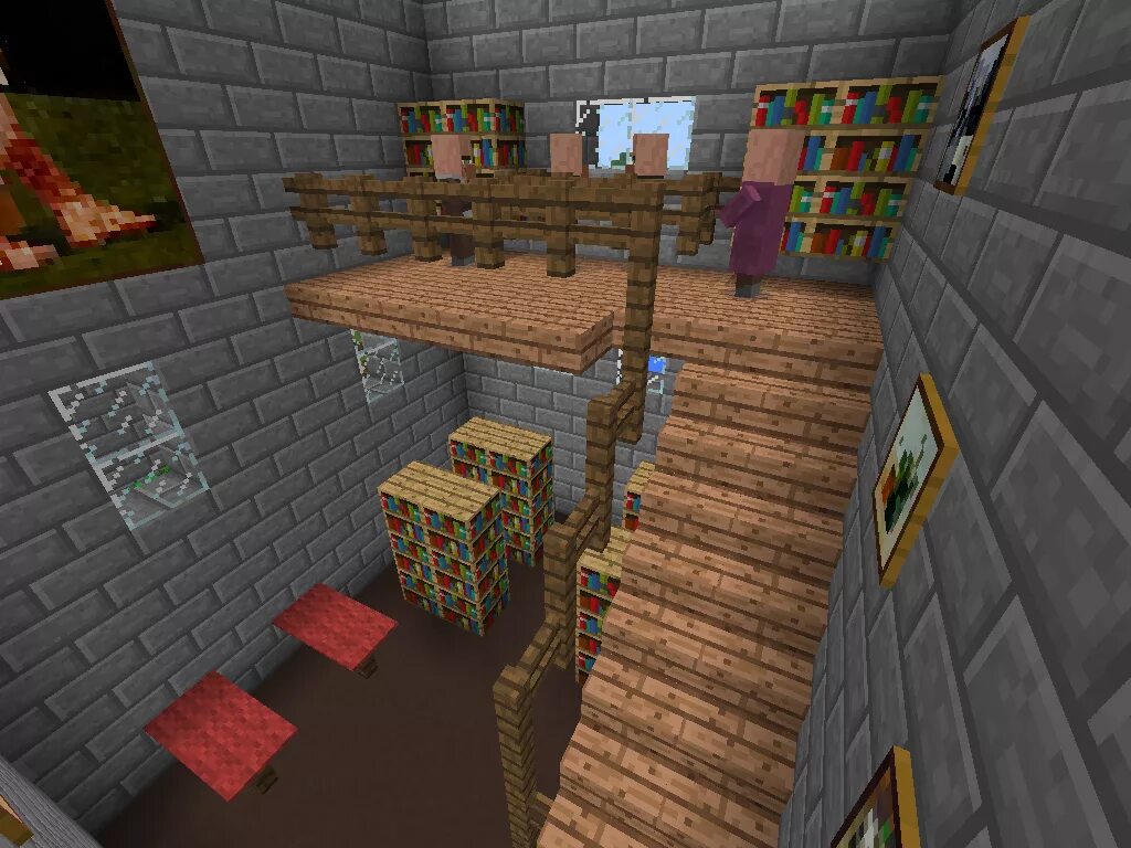 Майнкрафт libraries. Библиотека майнкрафт. Minecraft Library House. Minecraft Librarian House. Minecraft Librarian Space House.