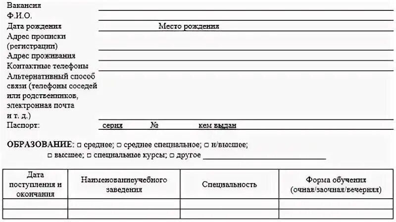 Конкурс вакантные должности на госслужбу. Положение о проведении конкурса при приеме на работу образец.
