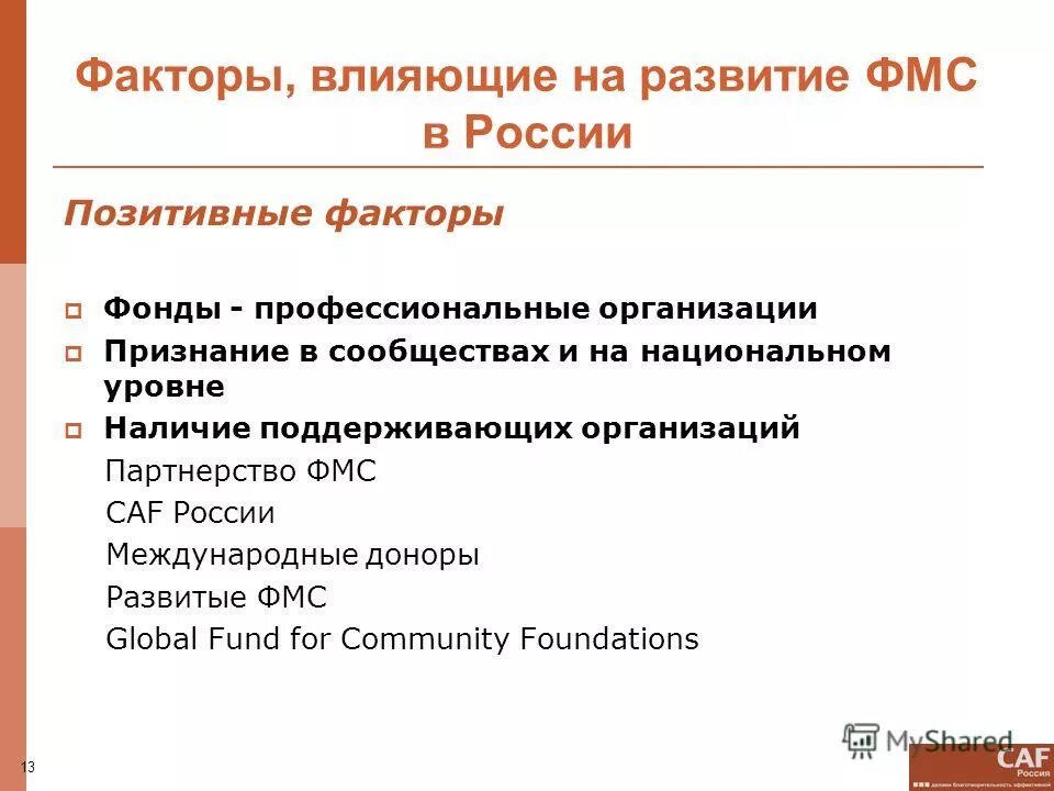 профессиональные фонды