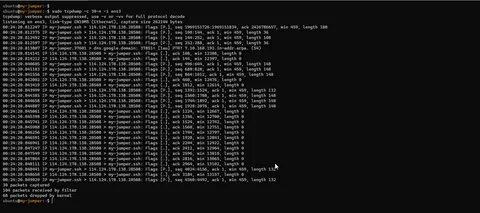 Tcpdump linux