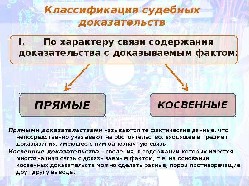 Подтверждение другими словами. Прямые и косвенные доказательства в уголовном процессе. Прямые и косвенные доказательства в гражданском процессе. Прямые и косвенные доказательства примеры. Косвенные доказательства в уголовном процессе примеры.