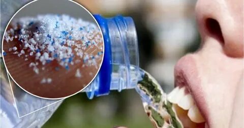 Микропластик в бутилированной воде
