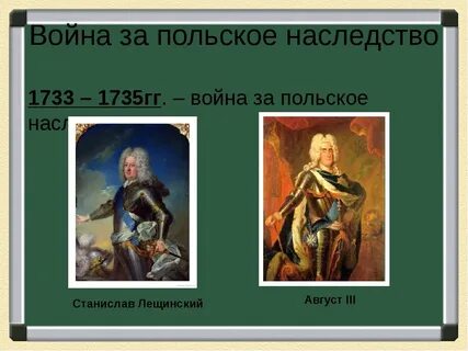Результат польского наследства