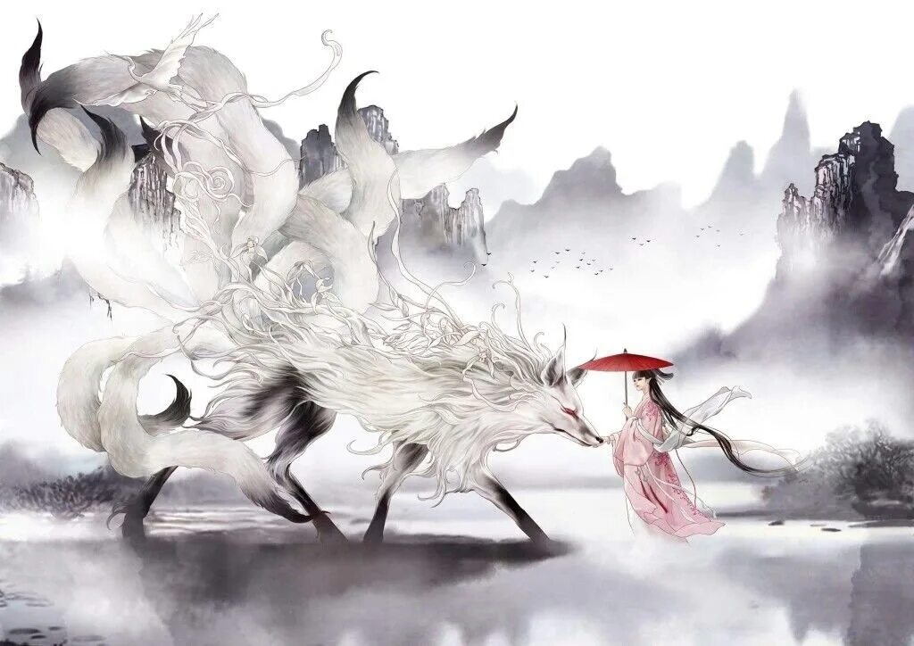 Имуги мифология корейские легенды. Мифология кореи кумихо. Небесный владыка китай. Мифология кореи. Кицунэ и кумихо.