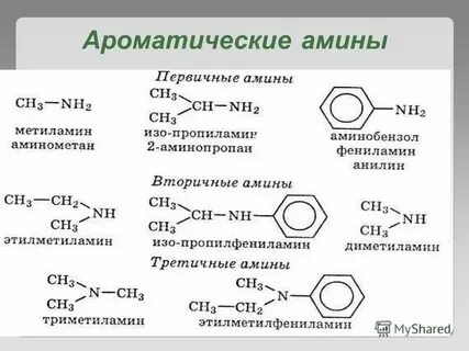 Вторичные ароматические амины
