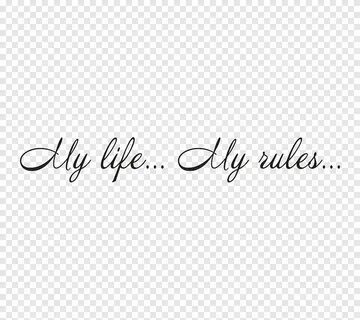 Me and my life text