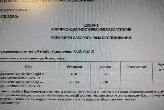 Отправить результаты исследований