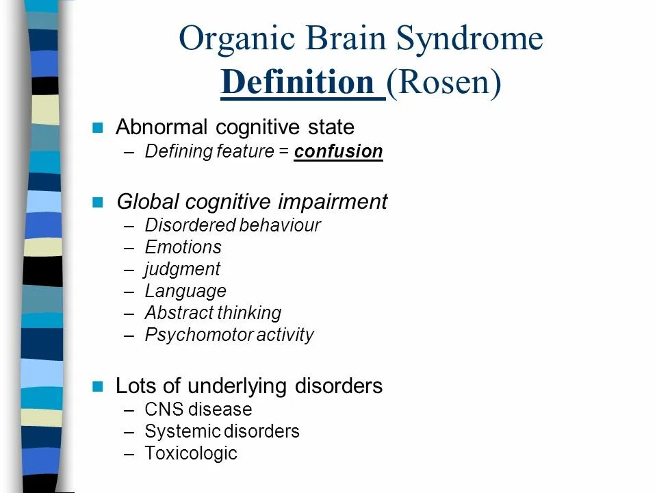 State of Disorder. State definition