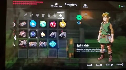 Zelda orbs