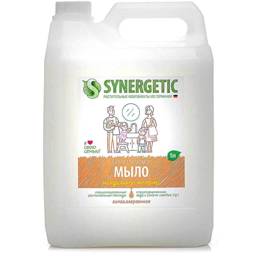 Synergetic миндальное молочко 5. Synergetic жидкое мыло «миндальное молочко» 5л. гипоаллергенное мыло synergetic миндальное молочко. synergetic мыло жидкое 500мл миндальное молочко (дозатор). синергетика с миндалем мыло.