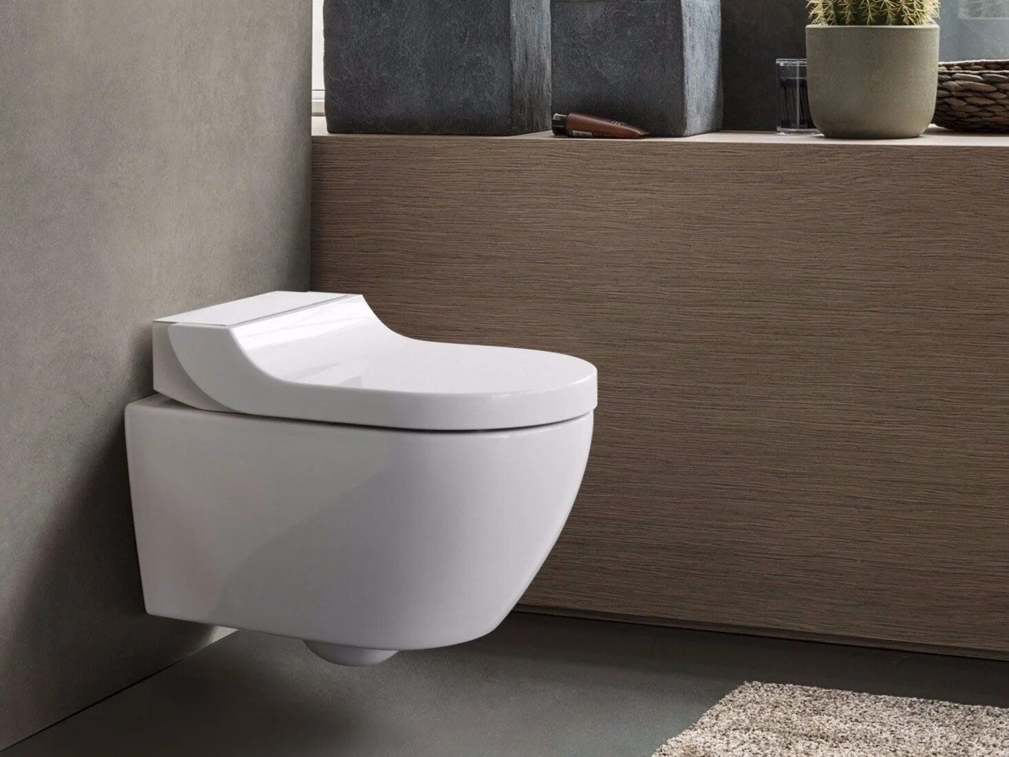 Подвесной унитаз или напольный. Geberit aquaclean. геберит унитаз биде. безободковый унитаз геберит. villeroy boch pure stone унитаз.