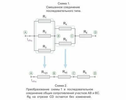 Преобразование смешанного соединения