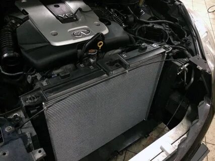 Радиатор infiniti